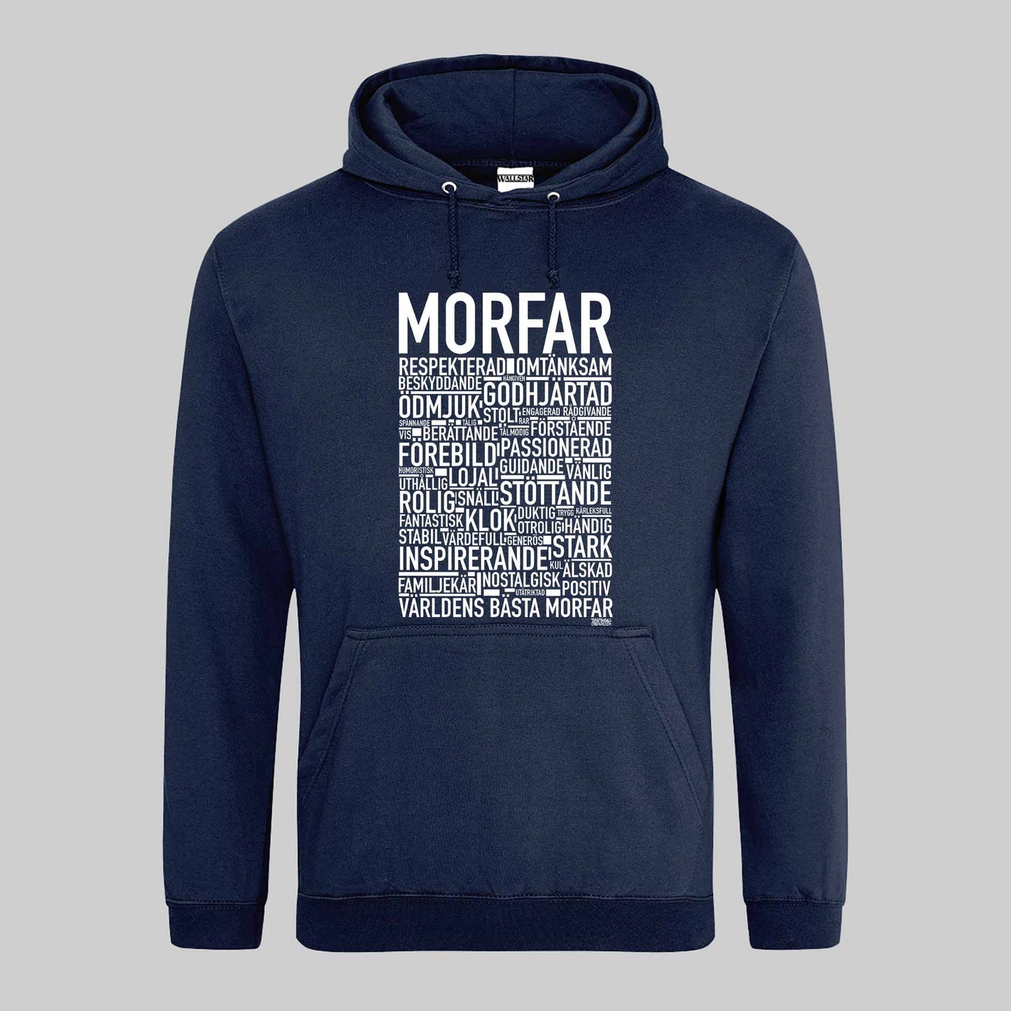 Morfar 2024 Text Hoodie