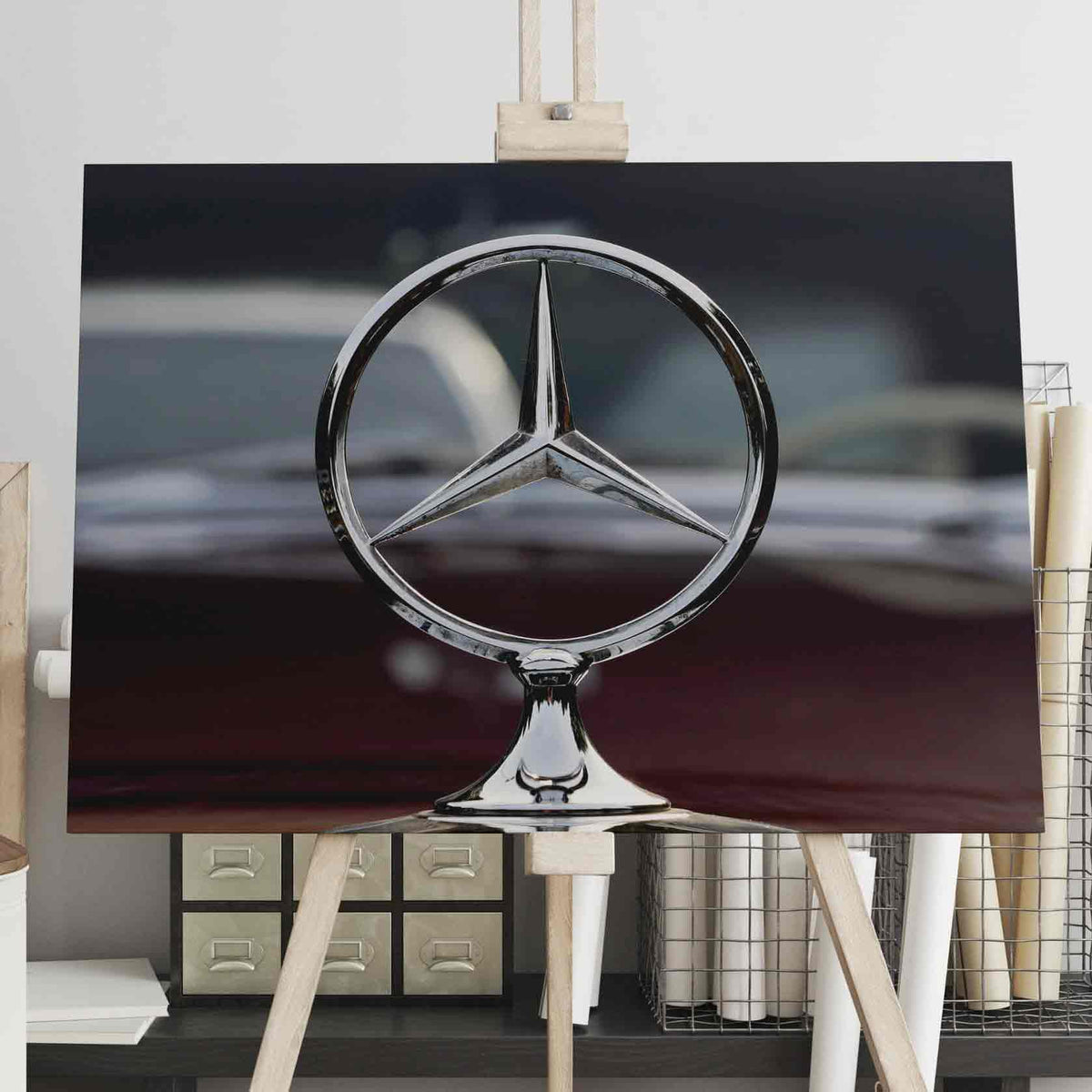 Mercedes Proud Canvas
