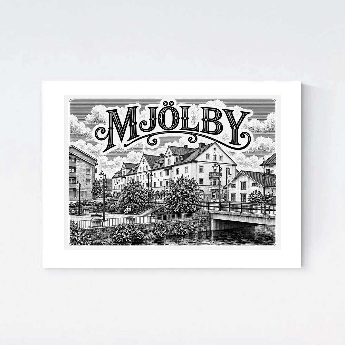 Mjölby Nostalgi Poster
