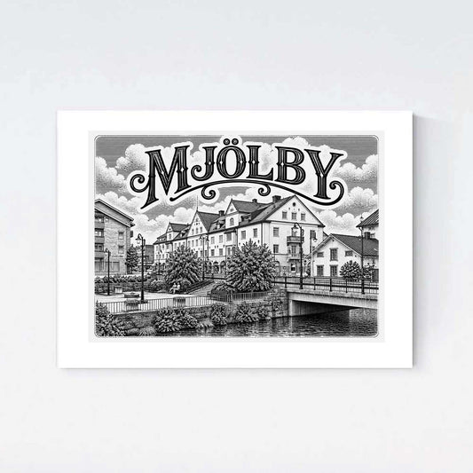 Mjölby Nostalgi Poster