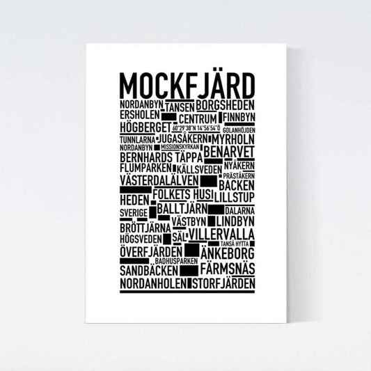 Mockfjärd Text Poster