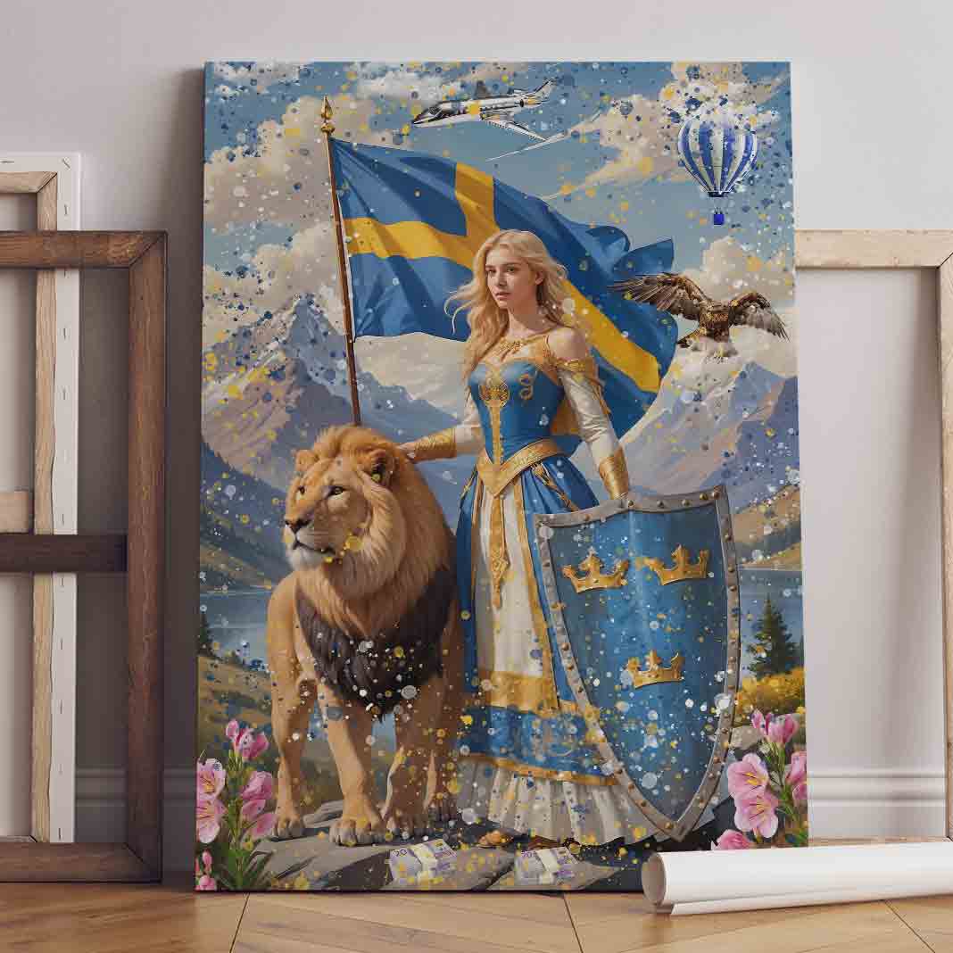 Moder Svea Canvas