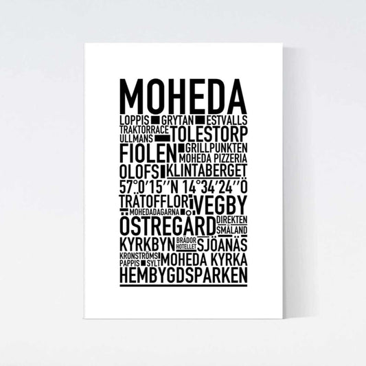 Moheda Text Poster