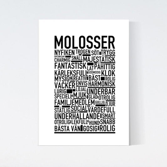 Molosser Text Poster