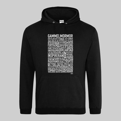 Gammelmormor 2024 Text Hoodie