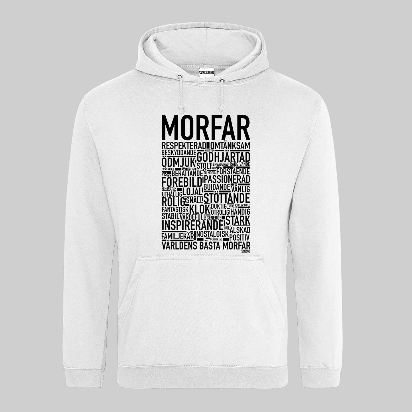 Morfar 2024 Text Hoodie