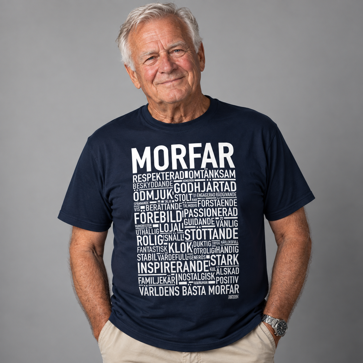 Morfar 2024 Text T-shirt