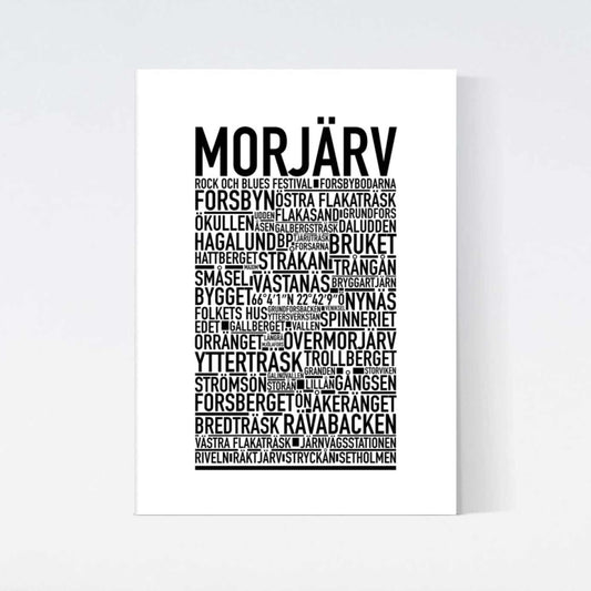 Morjärv Text Poster