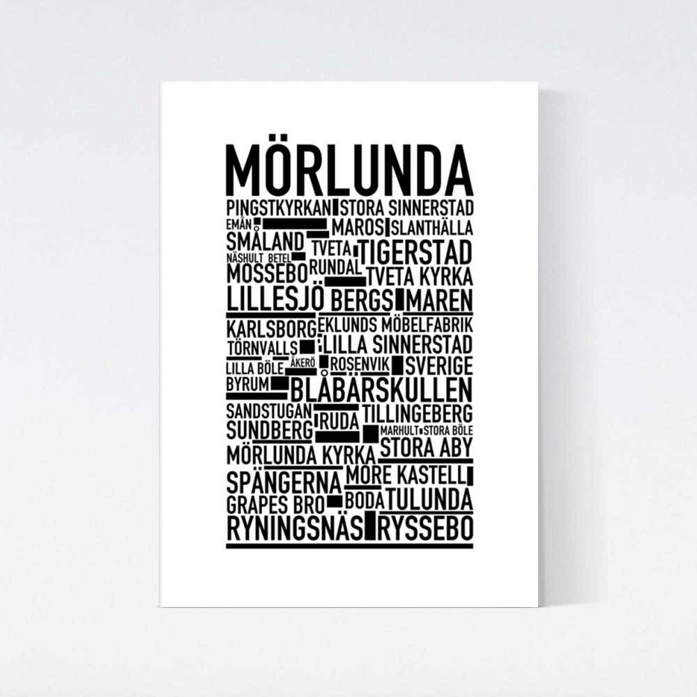 Mörlunda Text Poster