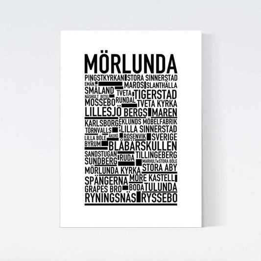 Mörlunda Text Poster