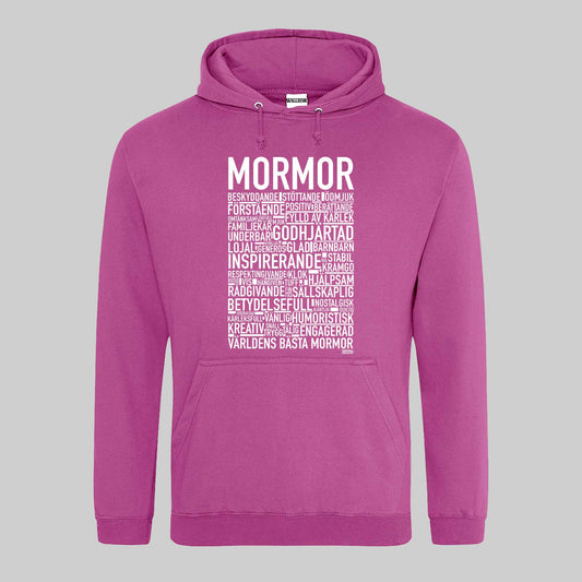 Mormor 2024 Text Hoodie