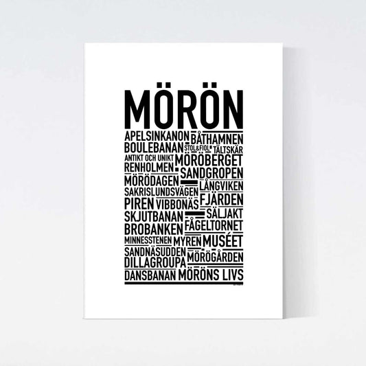 Mörön Text Poster