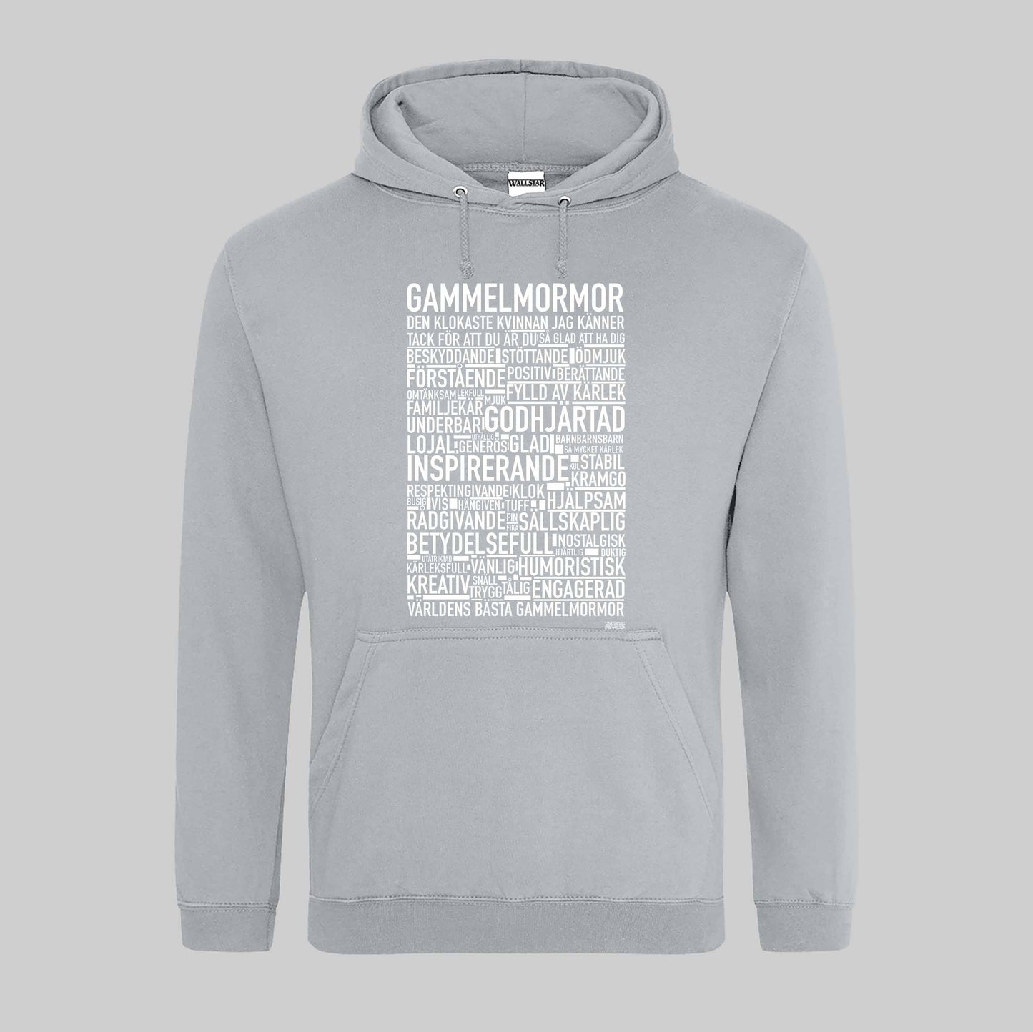 Gammelmormor 2024 Text Hoodie