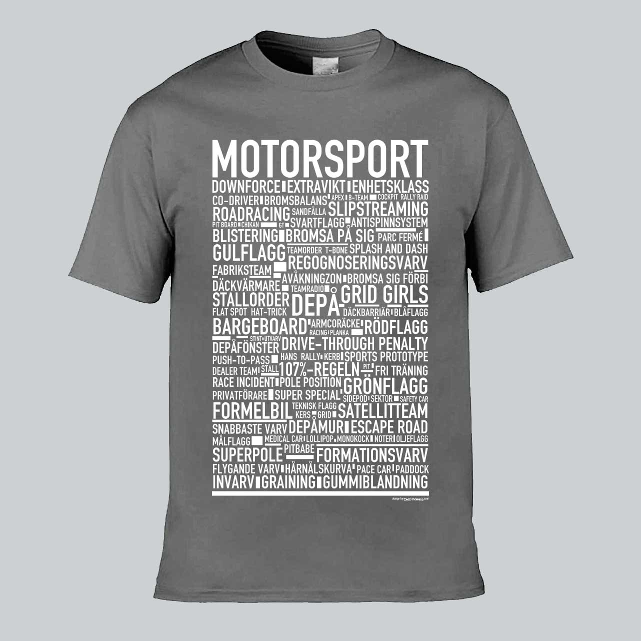 Motorsport Text T-shirt