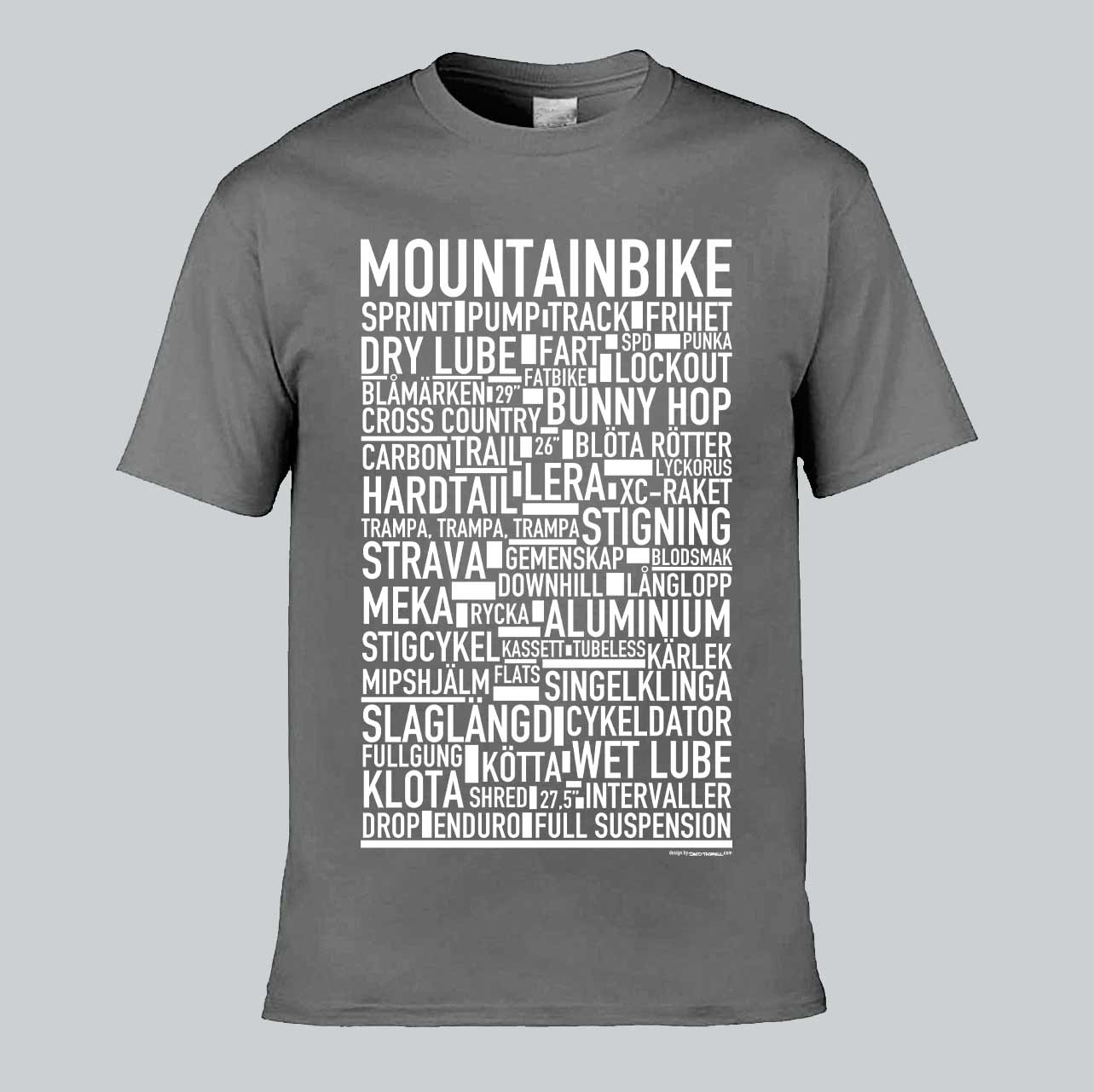 Mountainbike Text T-shirt