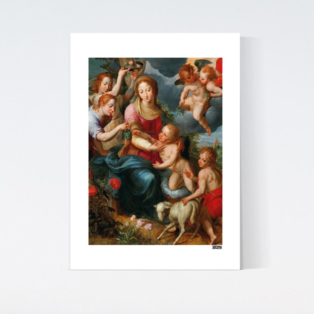The Virgin And Child Poster