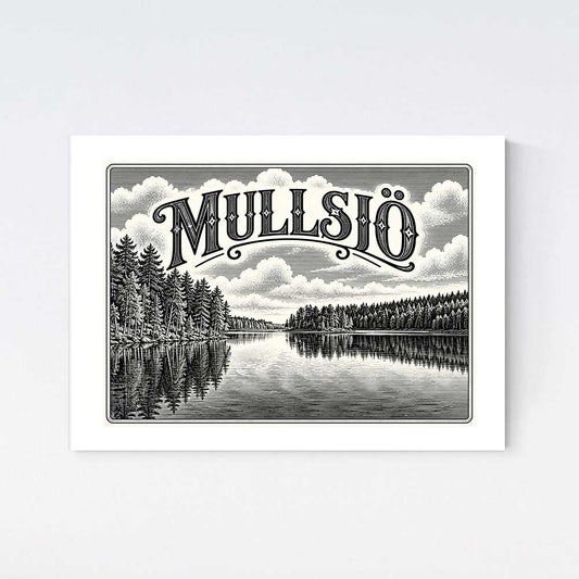 Mullsjö Nostalgi Poster
