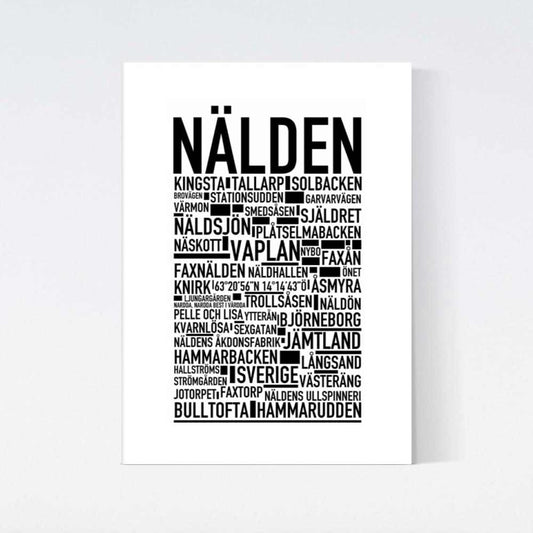 Nälden Text Poster