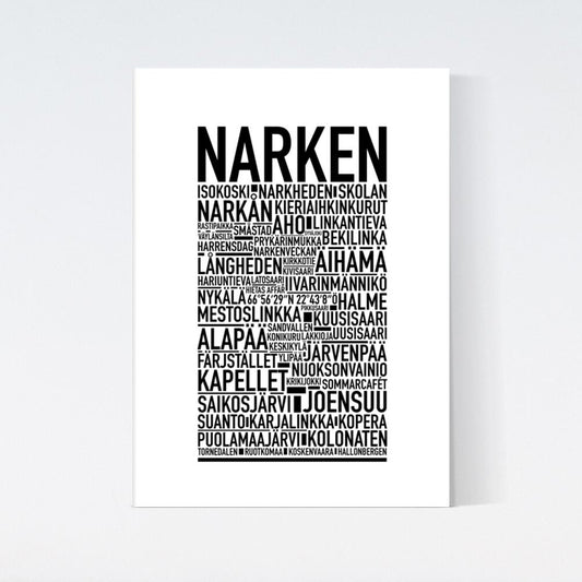 Narken Text Poster