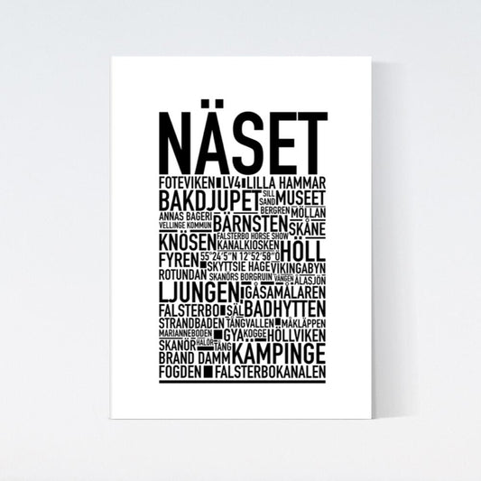 Näset Text Poster