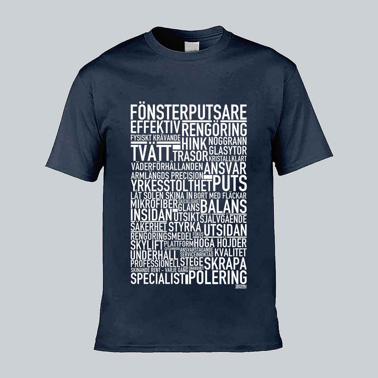 Fönsterputsare Text T-shirt