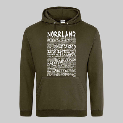 Norrland Graffiti Dialekt Hoodie