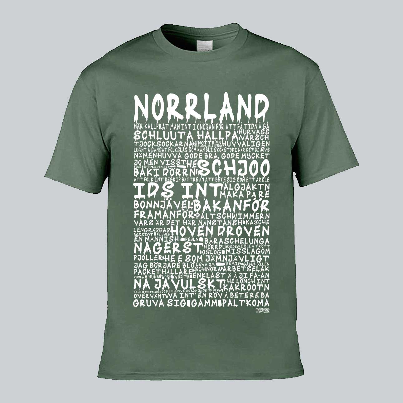 Norrland Graffiti Dialekt T-shirt