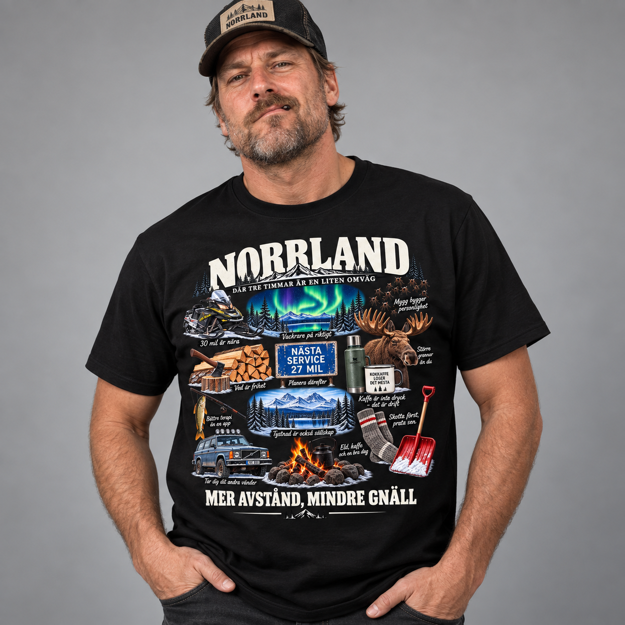 Norrland Norrländsk Livsstil T-shirt