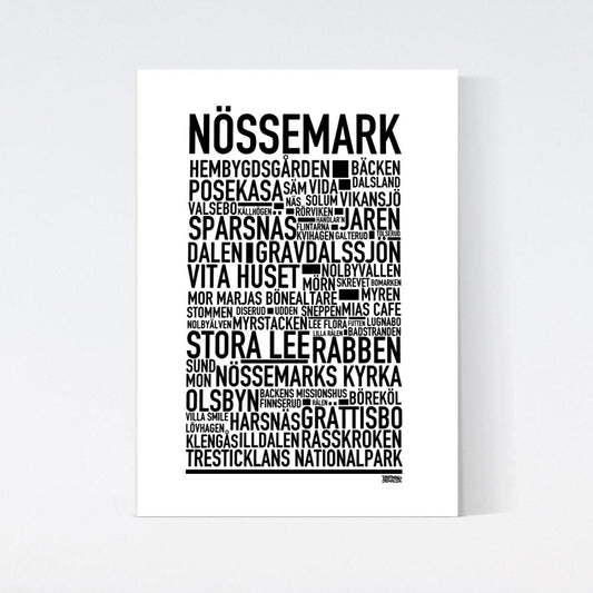 Nössemark Text Poster