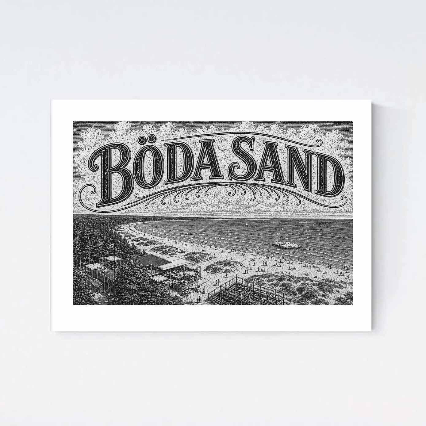 Böda Sand Nostalgi Poster