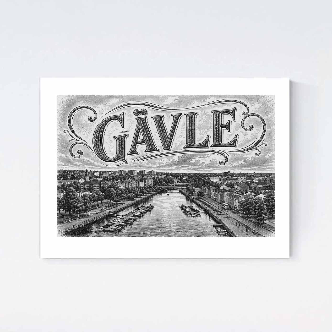 Gävle Nostalgi Poster