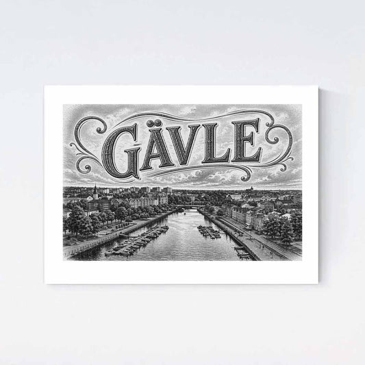 Gävle Nostalgi Poster