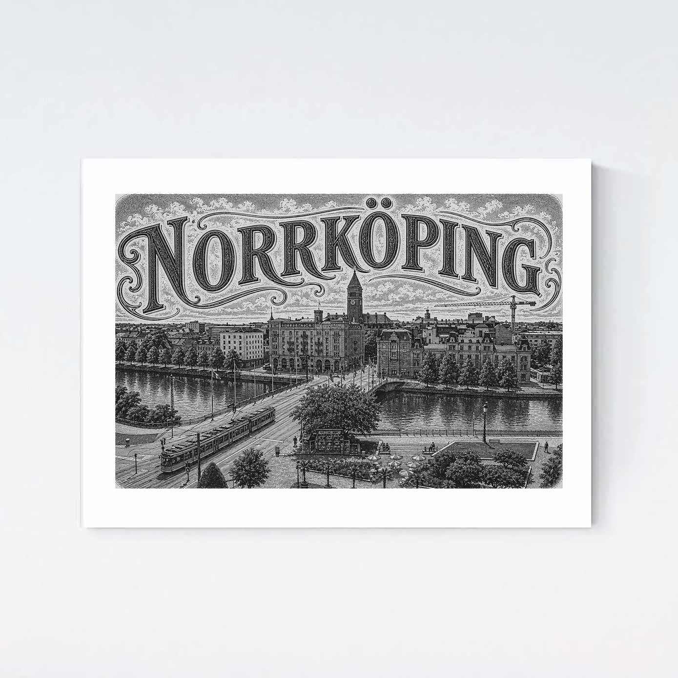 Norrköping Nostalgi Poster