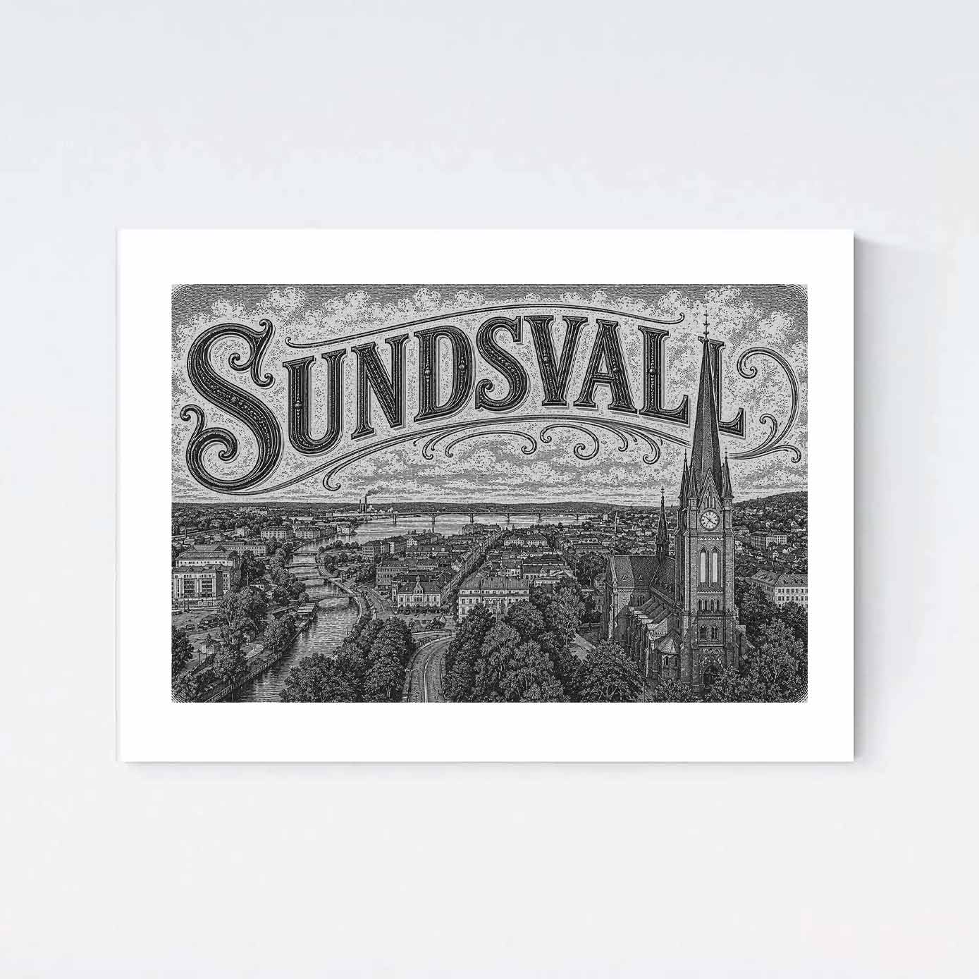 Sundsvall Nostalgi Poster