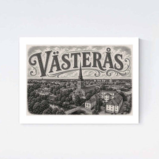 Västerås Nostalgi Poster