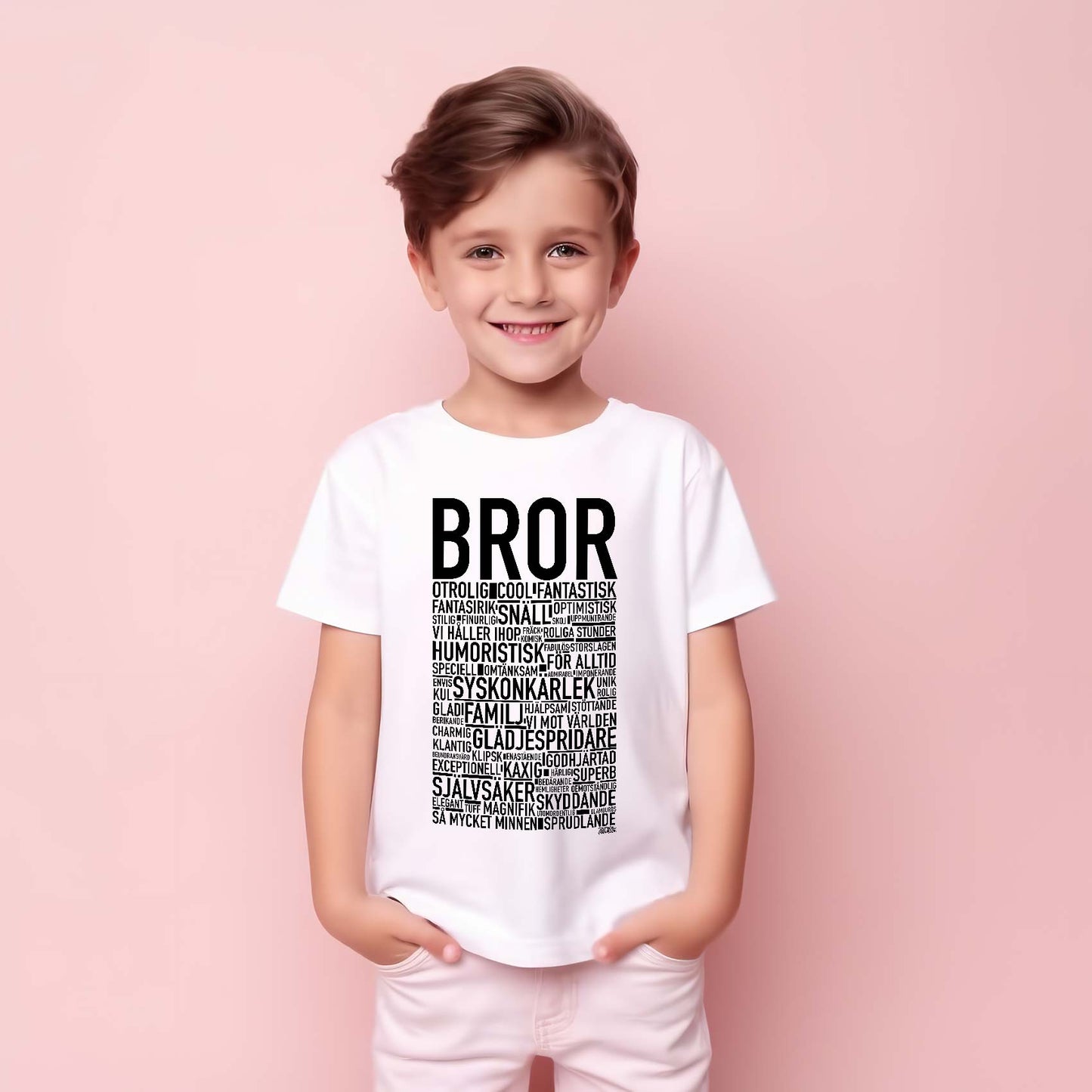 Brorsan Text Barn T-shirt