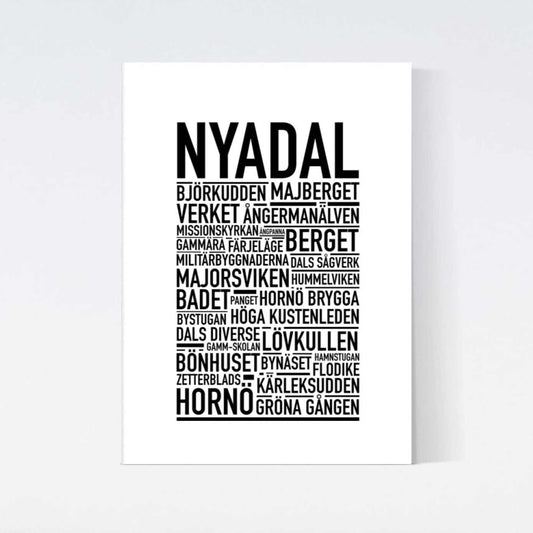 Nyadal Text Poster