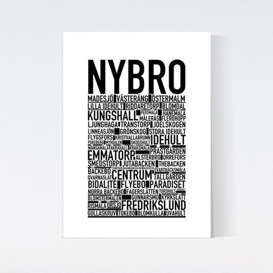 Nybro Text Poster