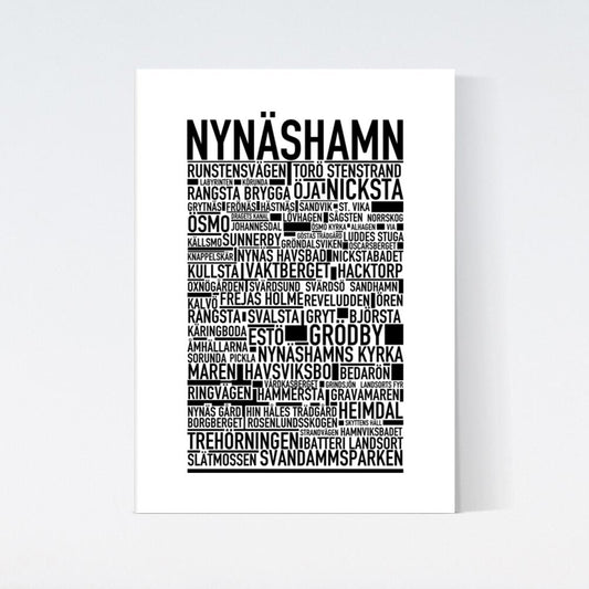 Nysnäshamn Text Poster