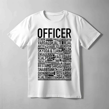 Officer Text T-shirt