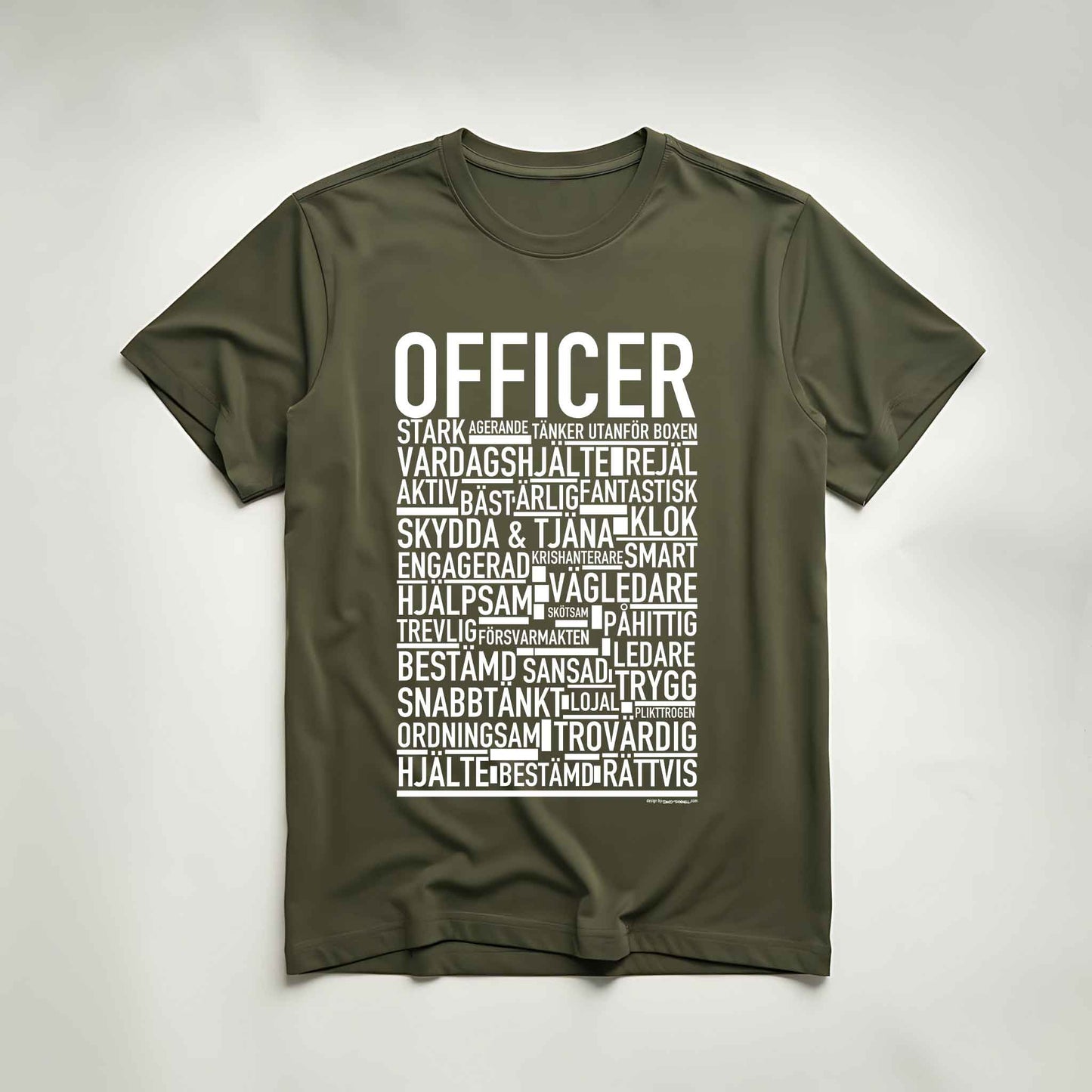 Officer Text T-shirt