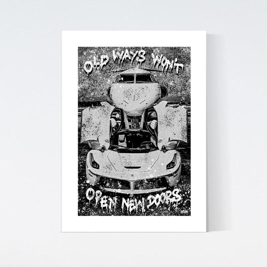 Old Days New Doors Poster