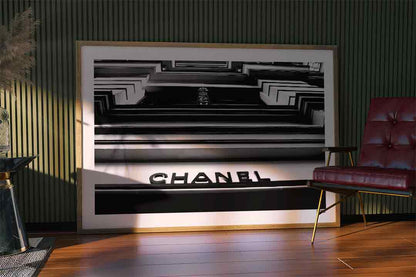 Chanel Facade Stockholm Poster