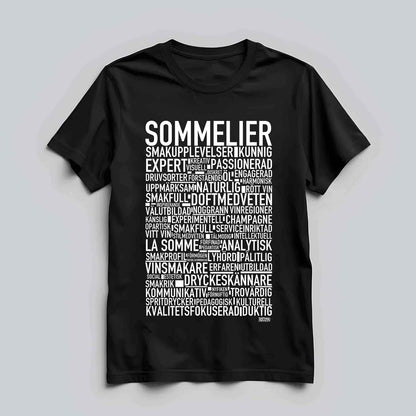 Sommelier Text T-shirt