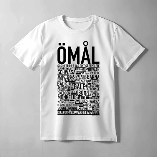 Ömål Dialekt Text T-shirt
