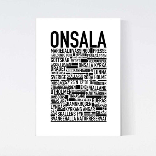 Onsala Text Poster