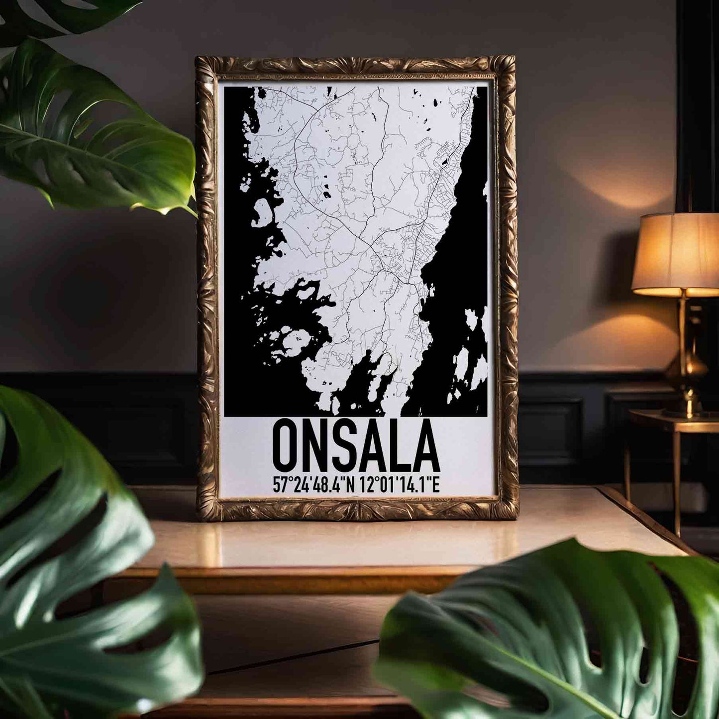 Onsala Karta Poster