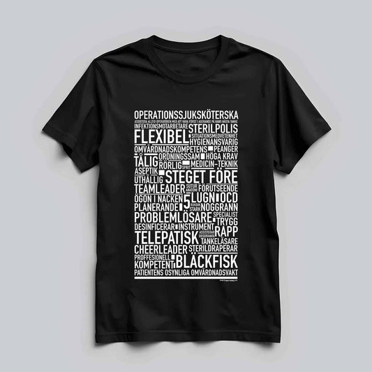 Operationssjuksköterska Text T-shirt
