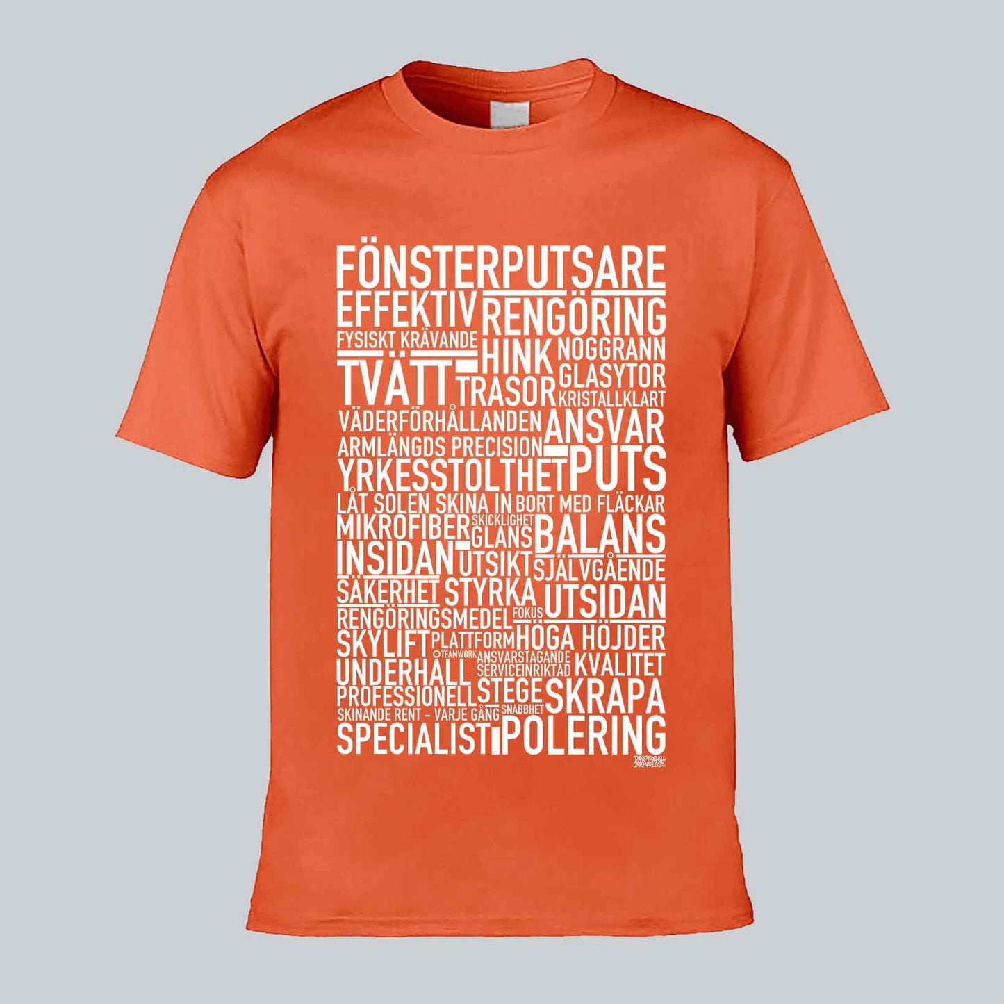 Fönsterputsare Text T-shirt