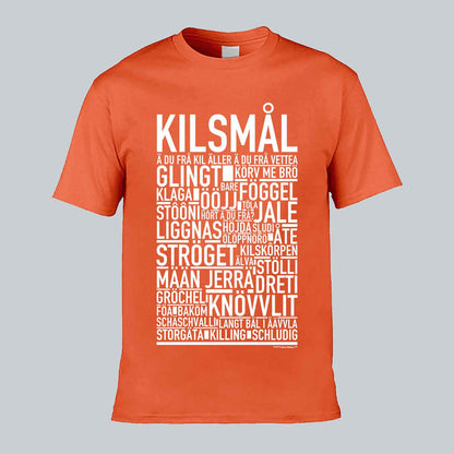 Kilsmål Dialekt Text T-shirt